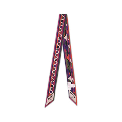 Écharpe en soie imprimée Emilio Pucci