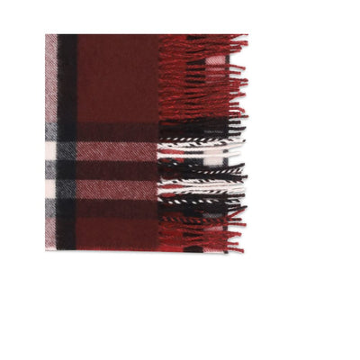 Écharpe en cachemire à carreaux Burberry