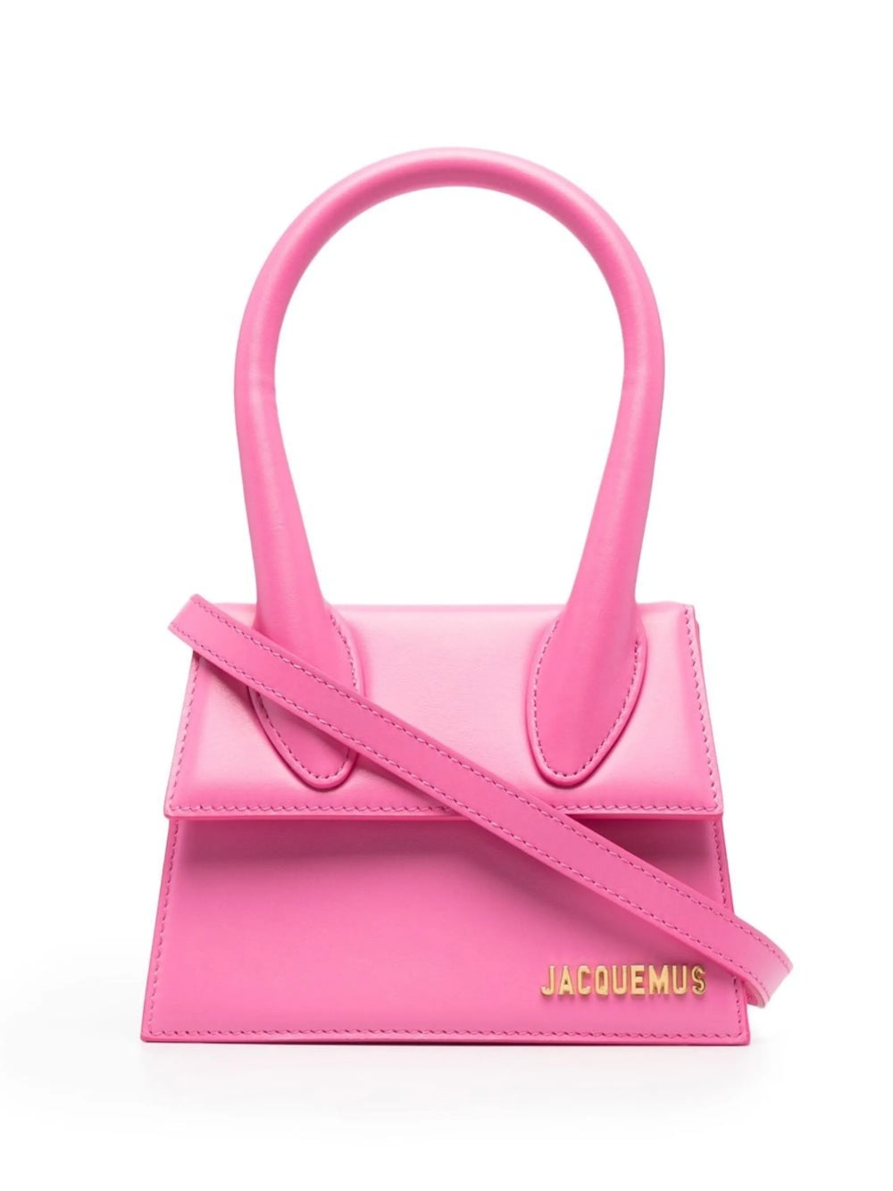Sac Jacquemus Le Chiquito Moyen rose