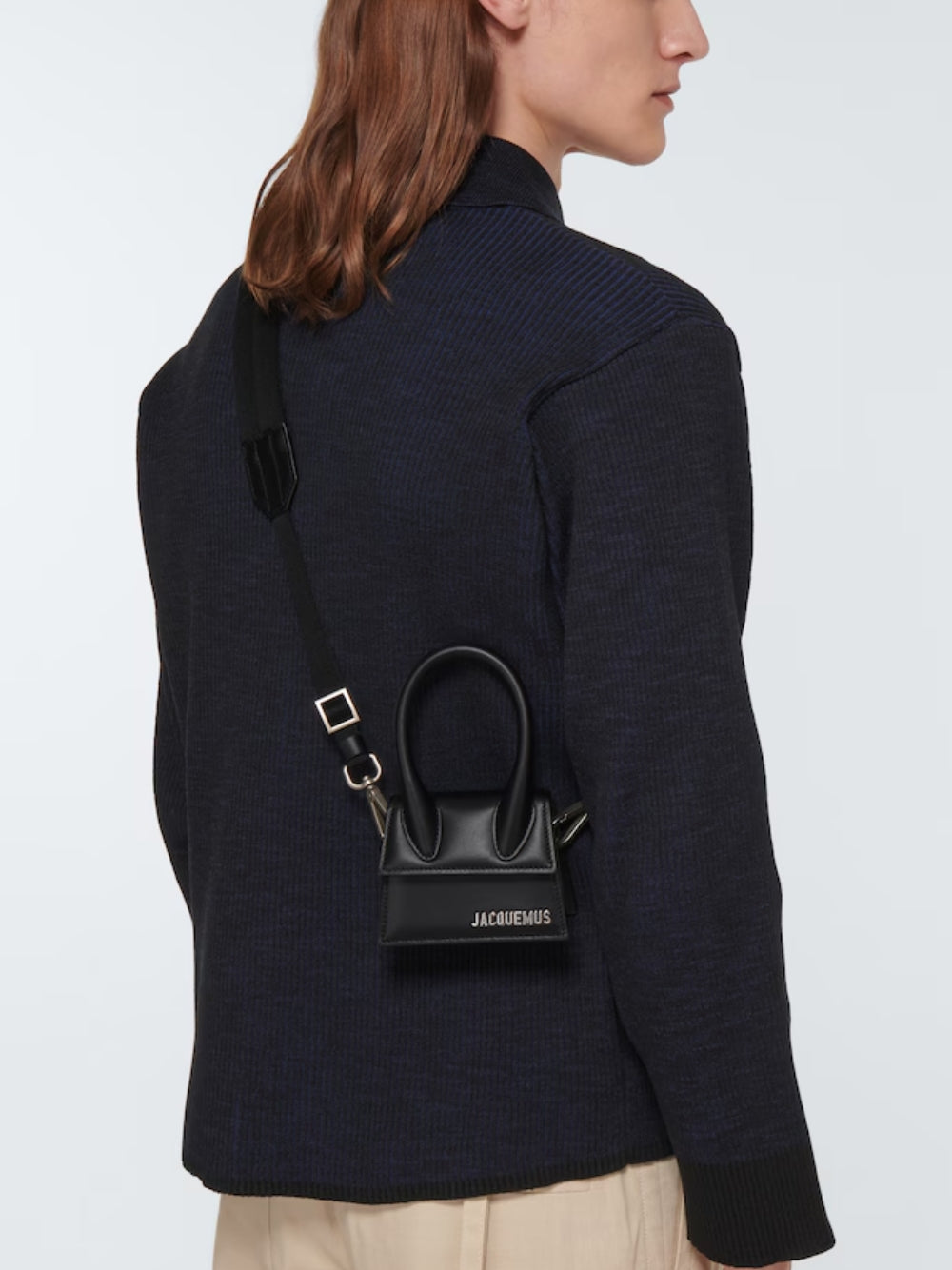 Sac bandoulière Le Chiquito Homme noir de Jacquemus