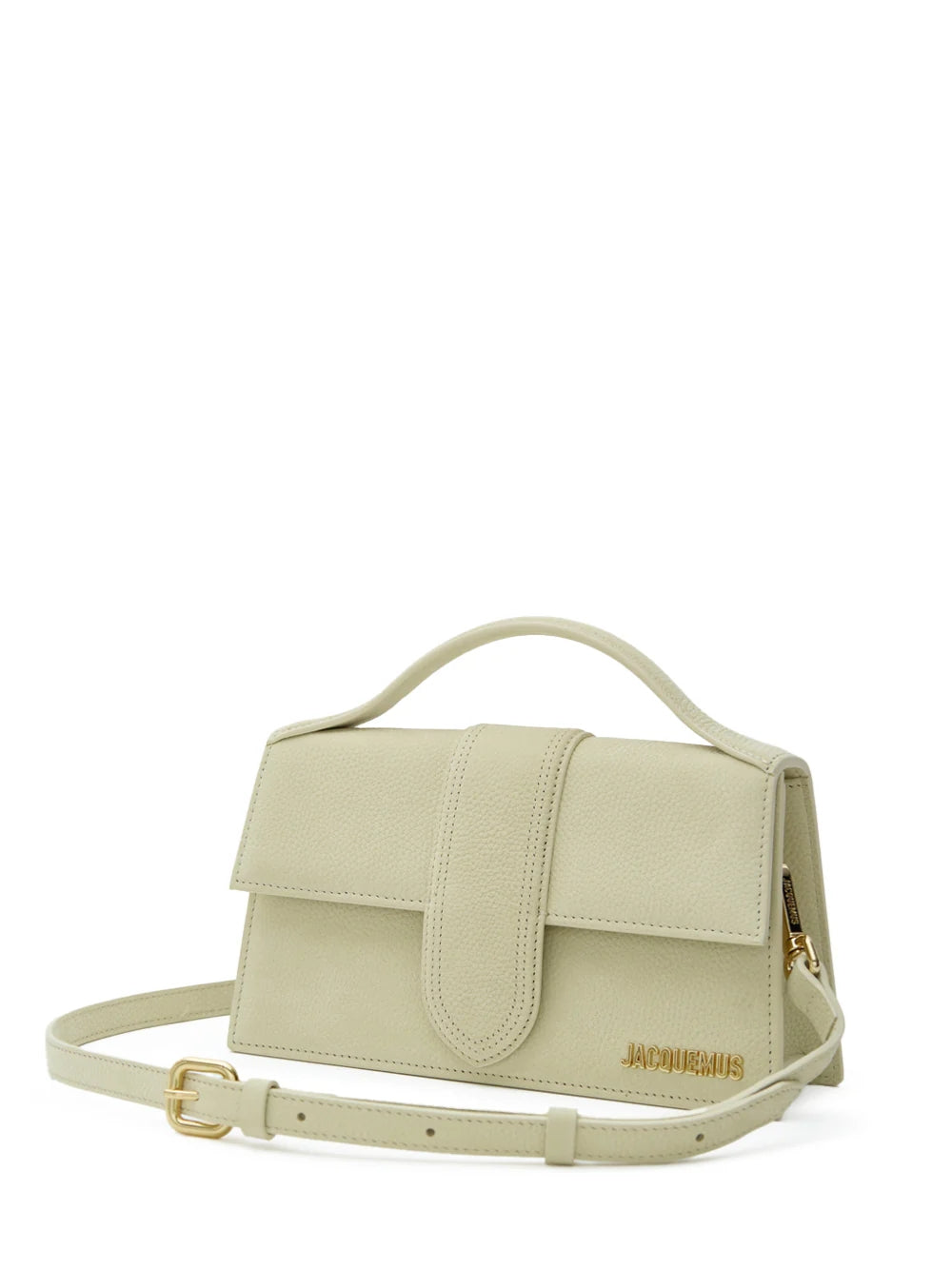Sac Le Grand Bambino beige texturé de Jacquemus