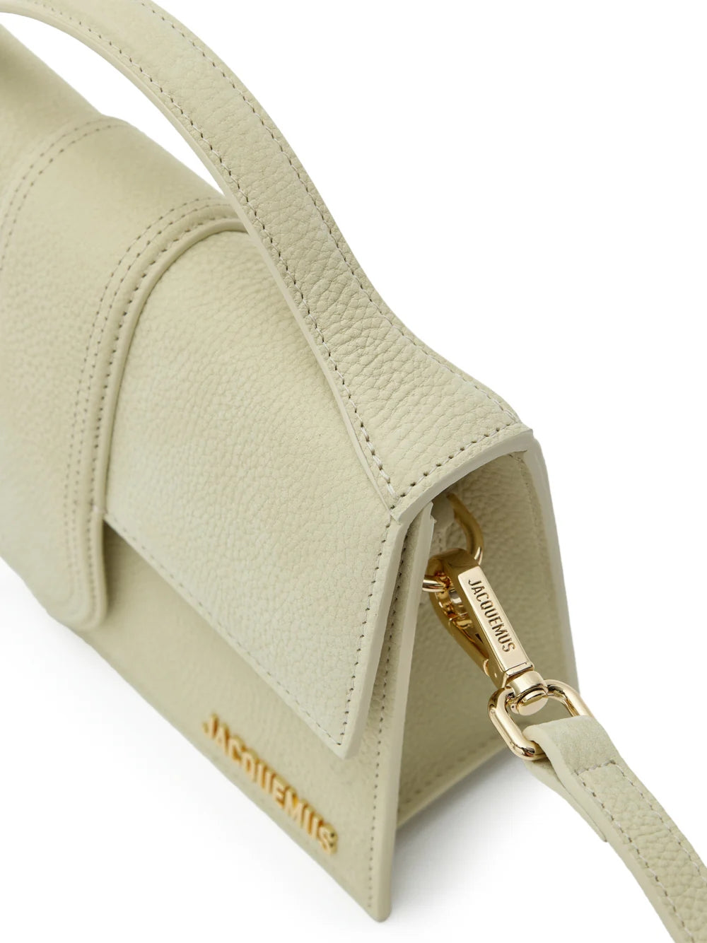 Sac Le Grand Bambino beige texturé de Jacquemus