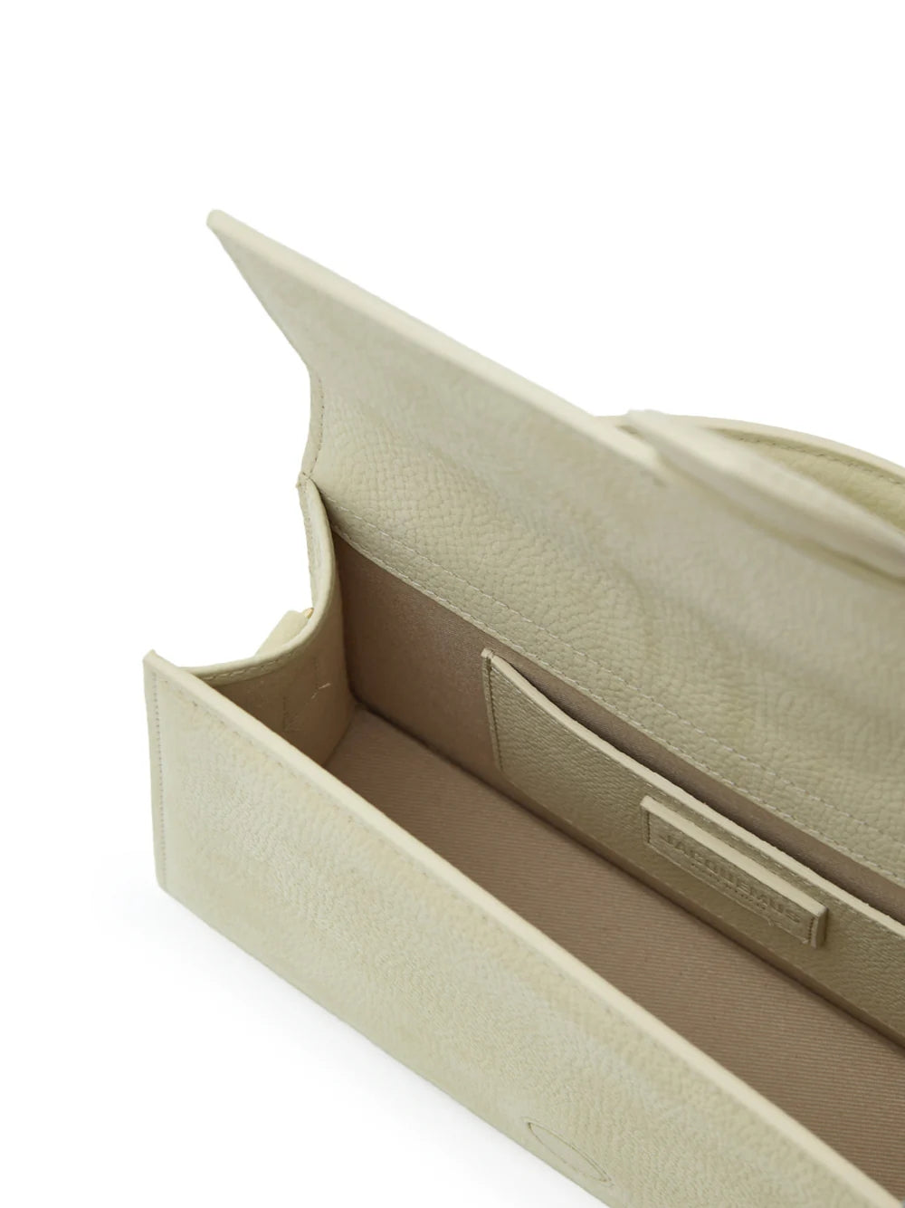 Sac Le Grand Bambino beige texturé de Jacquemus