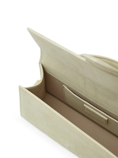 Sac Le Grand Bambino beige texturé de Jacquemus