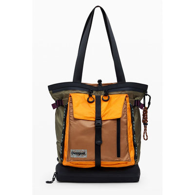 Sac à dos pour femme en polyester vert Desigual