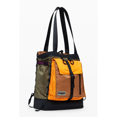 Sac à dos pour femme en polyester vert Desigual