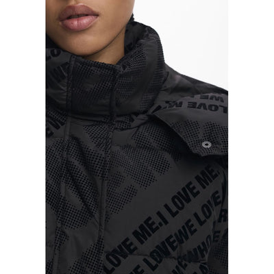 Veste noire en polyester pour femme Desigual