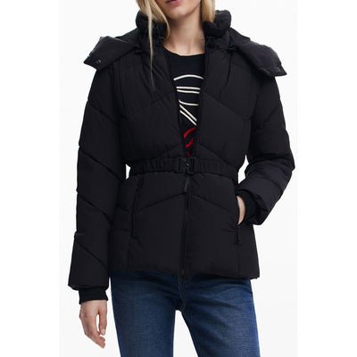 Veste noire en polyester pour femme Desigual