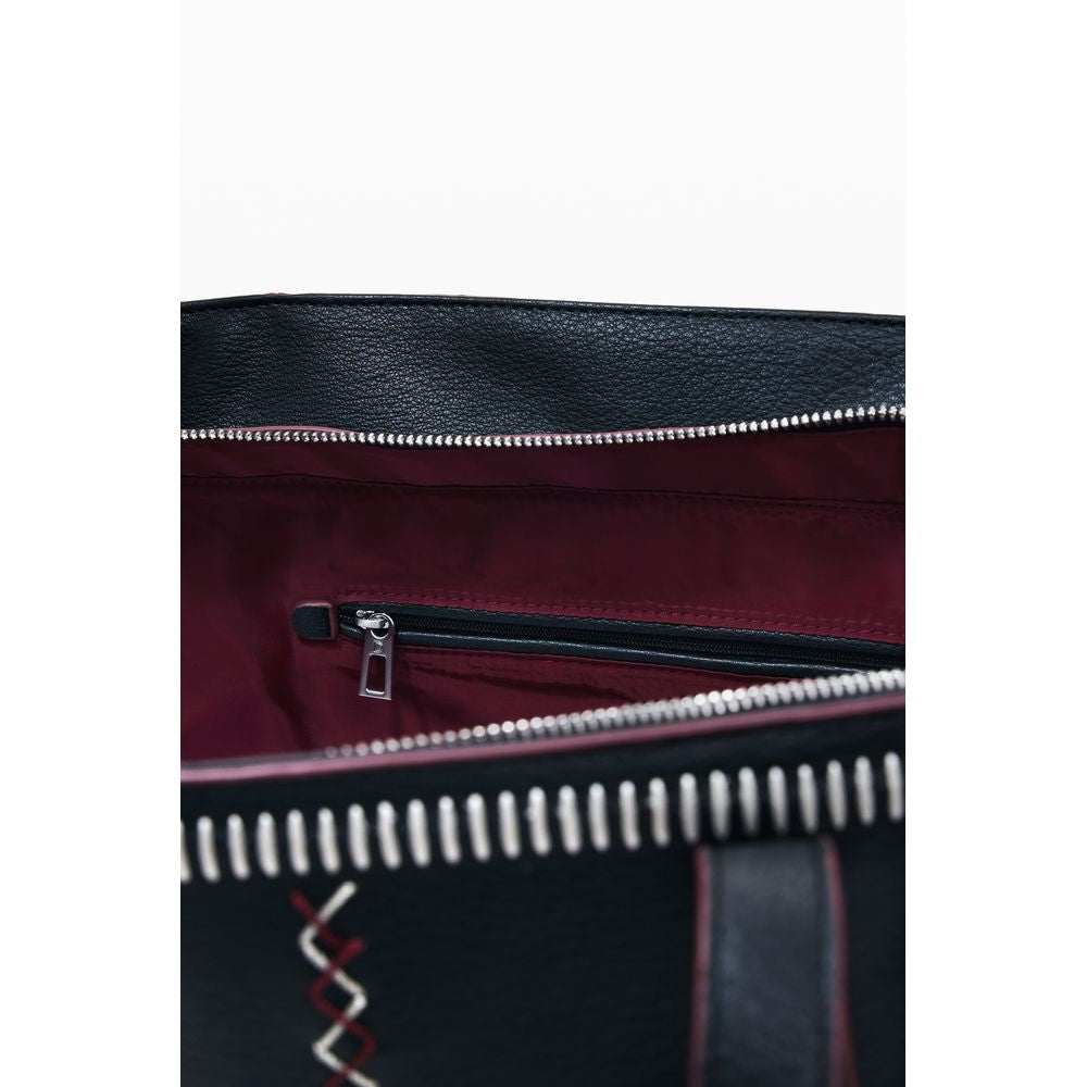 Sac à main Desigual en polyéthylène noir pour femme
