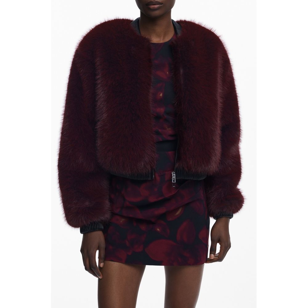 Veste femme en polyester rouge Desigual