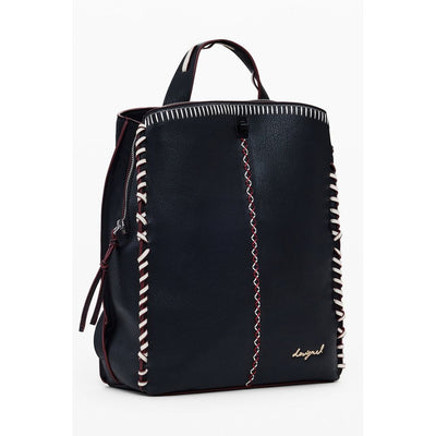 Sac à dos pour femme en polyéthylène noir Desigual