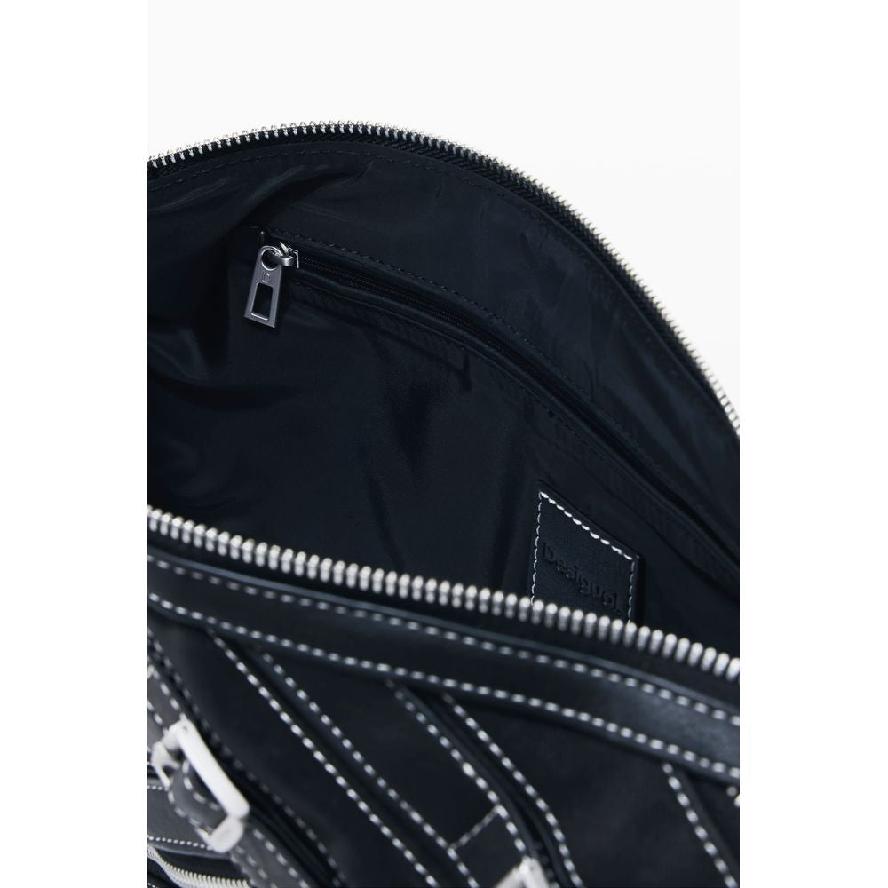 Sac à main Desigual en polyéthylène noir pour femme