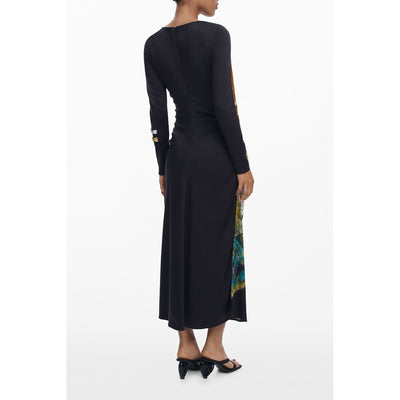 Robe Desigual en viscose noire pour femme