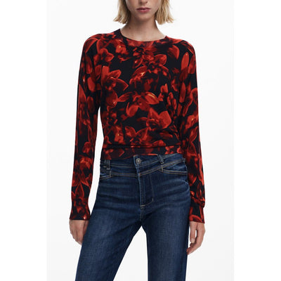 Pull en viscose noir pour femme Desigual