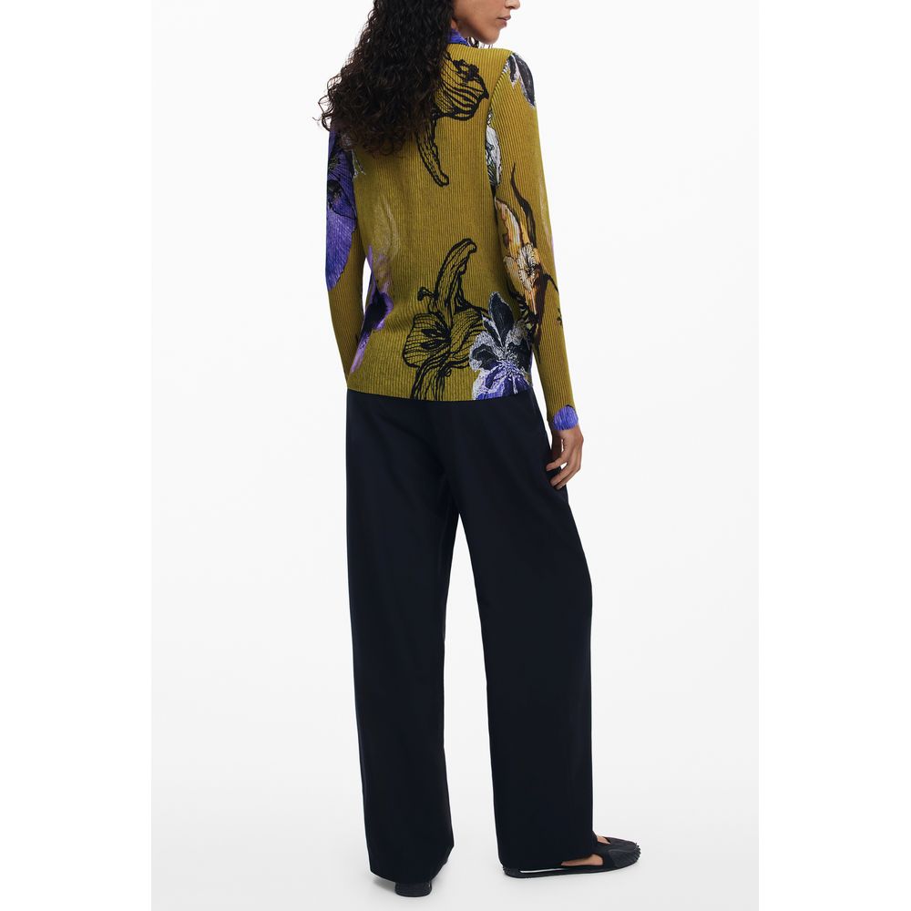 Chemise femme en polyester vert Desigual