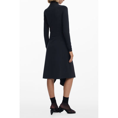 Robe noire en coton Desigual pour femme