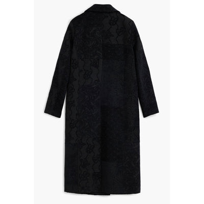 Manteau noir en polyester pour femme Desigual