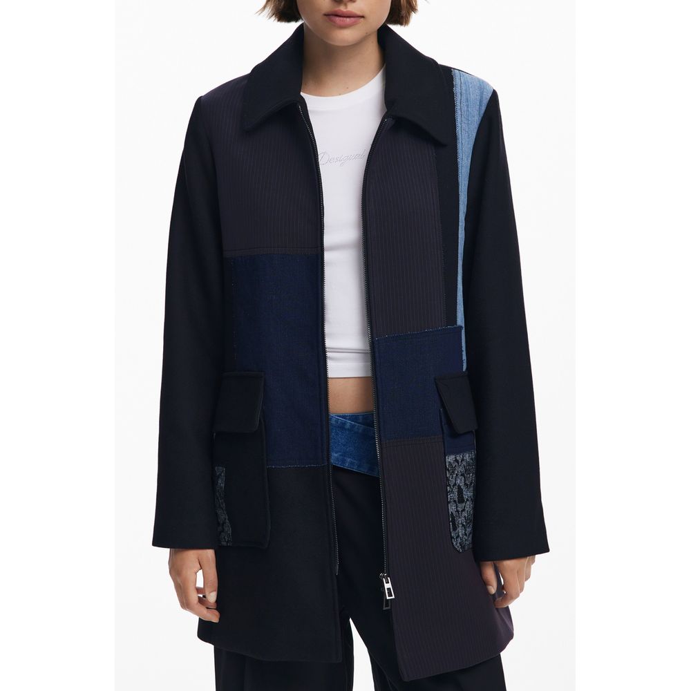 Veste noire en coton pour femme Desigual
