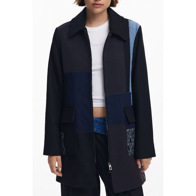 Veste noire en coton pour femme Desigual