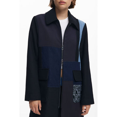 Veste noire en coton pour femme Desigual