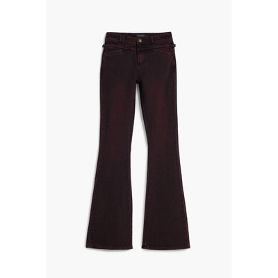 Jeans femme en coton violet Desigual