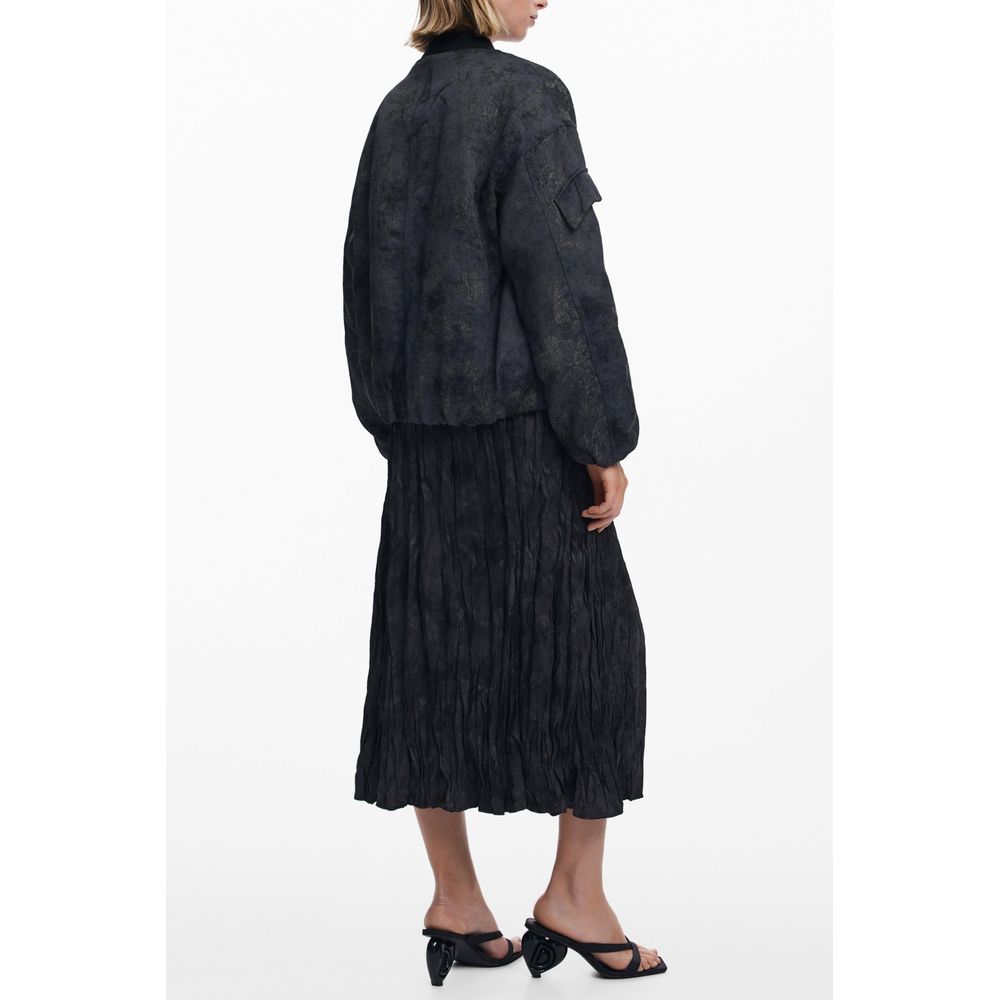 Veste noire en polyester pour femme Desigual