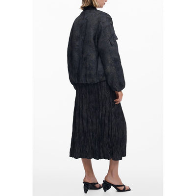 Veste noire en polyester pour femme Desigual