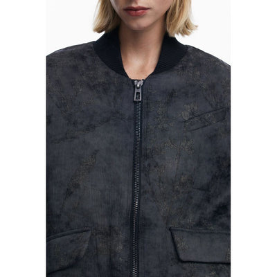 Veste noire en polyester pour femme Desigual
