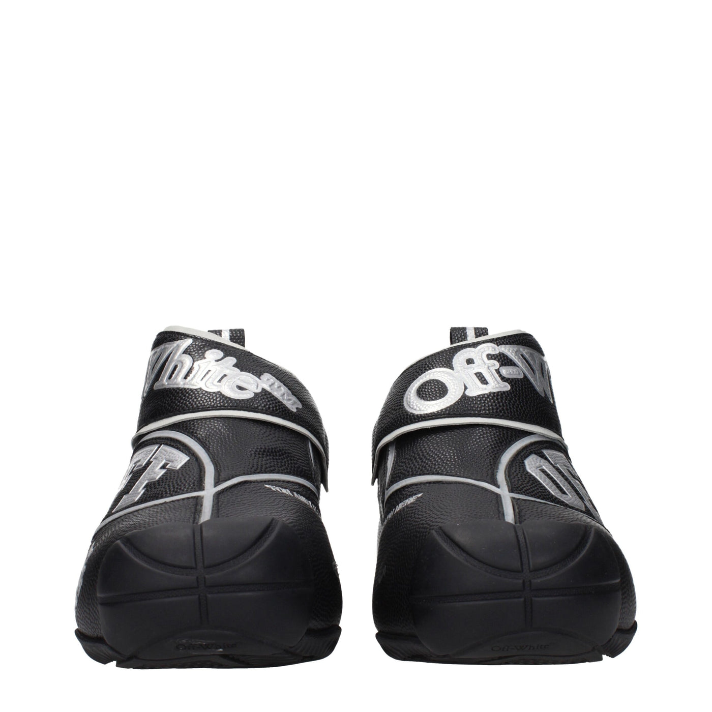 Off-White Black Leather High Tops