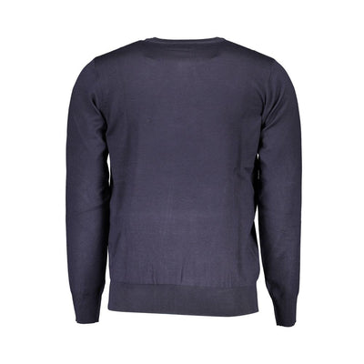 U.S. Grand Polo Blue Nylon Sweater