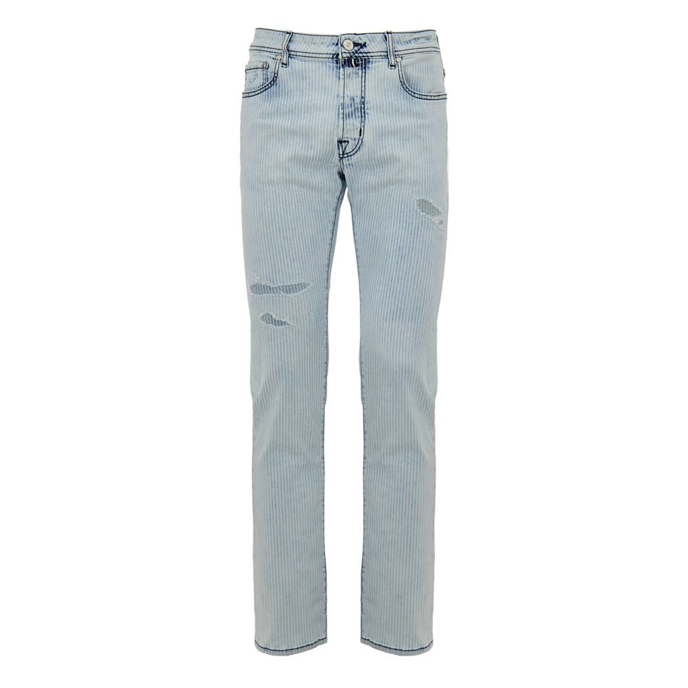 Jean skinny bleu en coton de Jacob Cohen