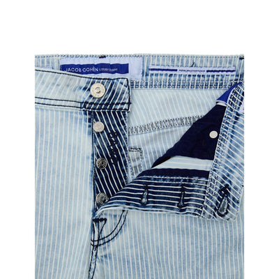 Jean skinny bleu en coton de Jacob Cohen