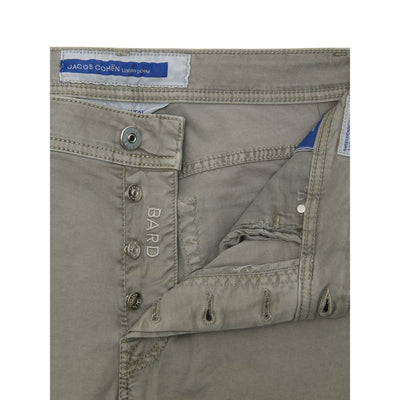 Jacob Cohen Gray Cotton Skinny Pant
