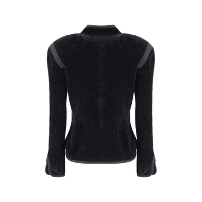 Blazer en soie Giorgio Armani avec boutons décoratifs à tige métallique