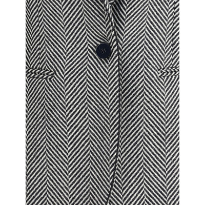 Forte_Forte Chic Chevron Wool Jacket