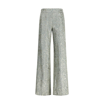 Forte_Forte Flared trousers in fil coupé “en rêve"