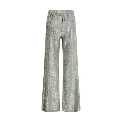 Forte_Forte Flared trousers in fil coupé “en rêve"