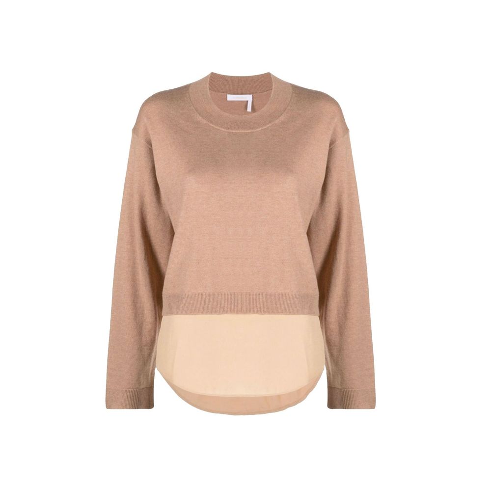 See By Chloé Cotton And Wool Sweater