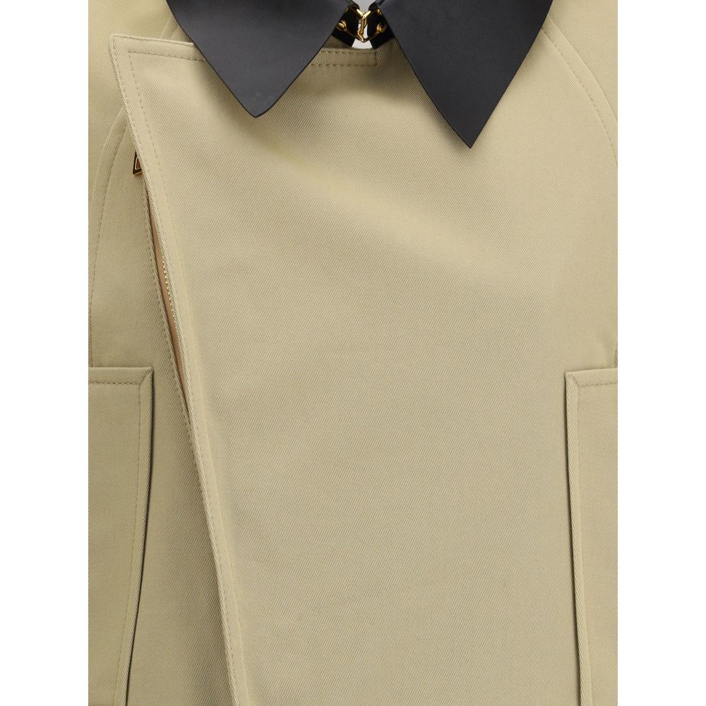 Caban court en coton et laine Givenchy