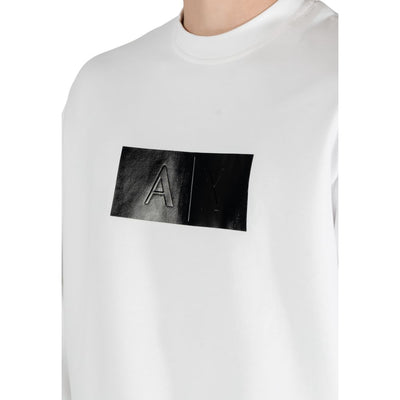 Armani Exchange Cream Cotton Sweatshirt