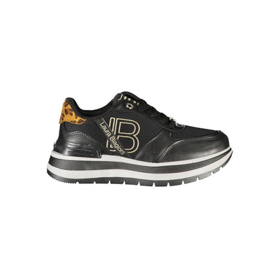 Laura Biagiotti Zwarte Polyester Dames Sneaker