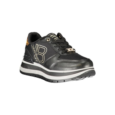 Laura Biagiotti Zwarte Polyester Dames Sneaker