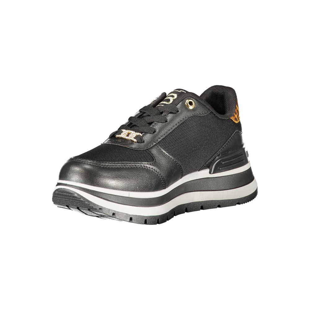 Laura Biagiotti Zwarte Polyester Dames Sneaker