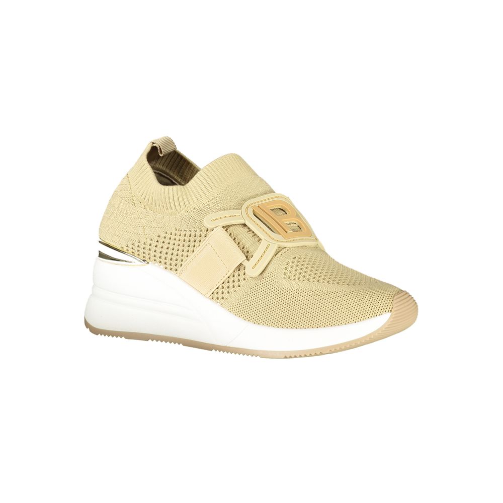 Laura Biagiotti Beige Polyester Dames Sneaker