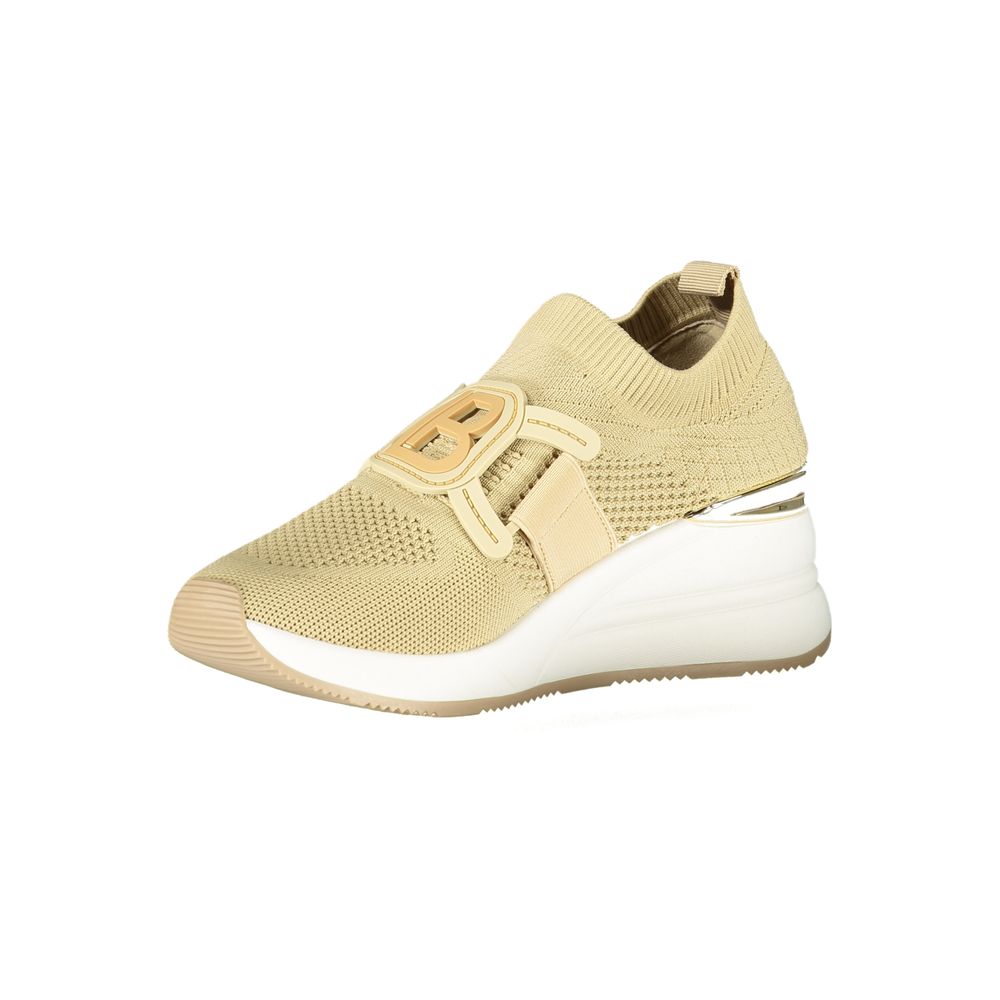 Laura Biagiotti Beige Polyester Dames Sneaker