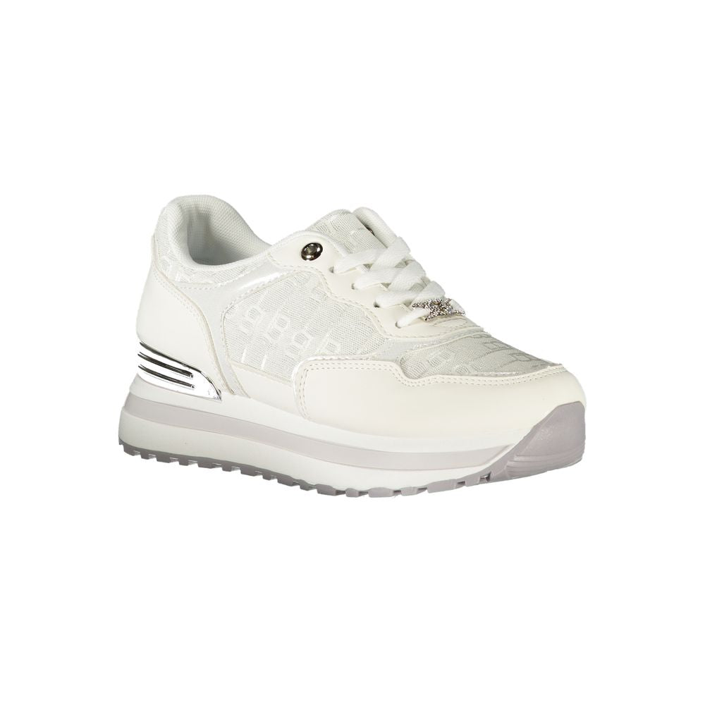 Laura Biagiotti Witte Polyester Dames Sneaker