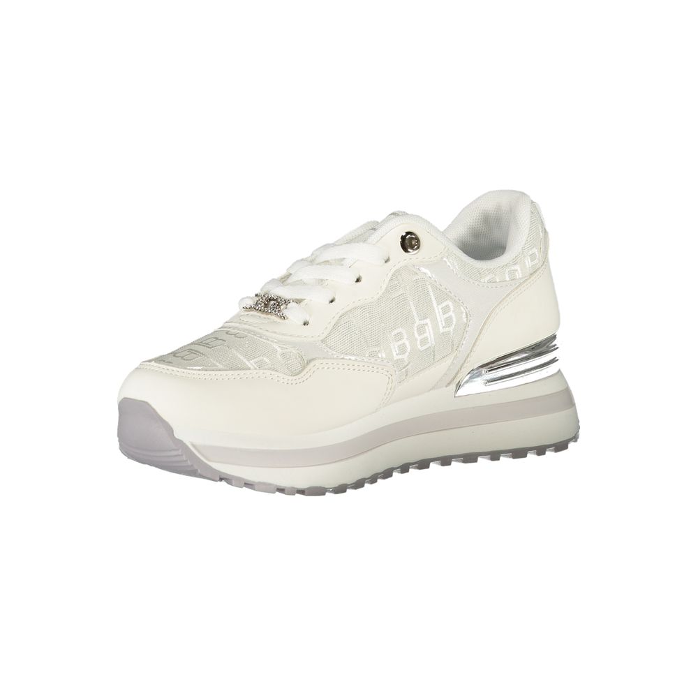 Laura Biagiotti Witte Polyester Dames Sneaker