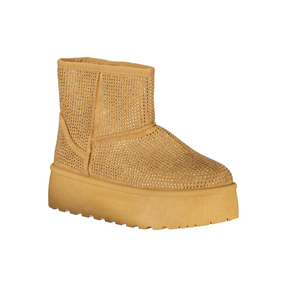 Laura Biagiotti Bruine Polyester Dameslaarzen