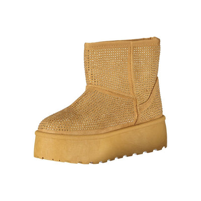 Laura Biagiotti Bruine Polyester Dameslaarzen