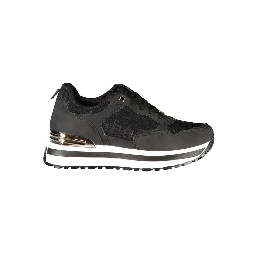 Laura Biagiotti Zwarte Polyester Dames Sneaker